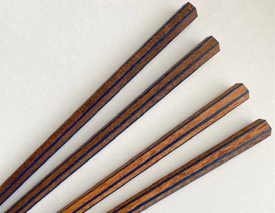 CHILDRENS - Hexagonal chopsticks
