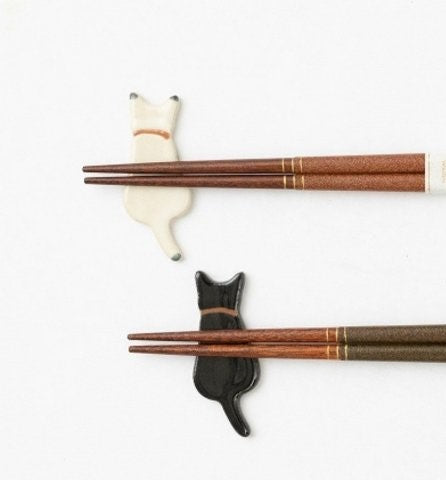 Chopstick rests- Backward cat